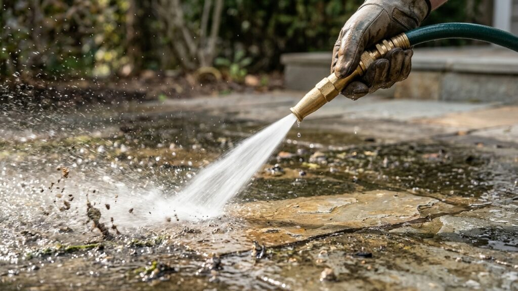 Sem comprar lavadora cara, nem gastar luz: o acessório de R$ 30 que transforma a mangueira comum em um jato potente de limpeza