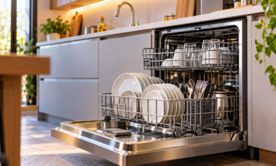 Família coloca uma lava-louças na cozinha para economizar tempo nas tarefas domésticas e descobre quanto o aparelho pode consumir de água e energia quando utilizado diariamente