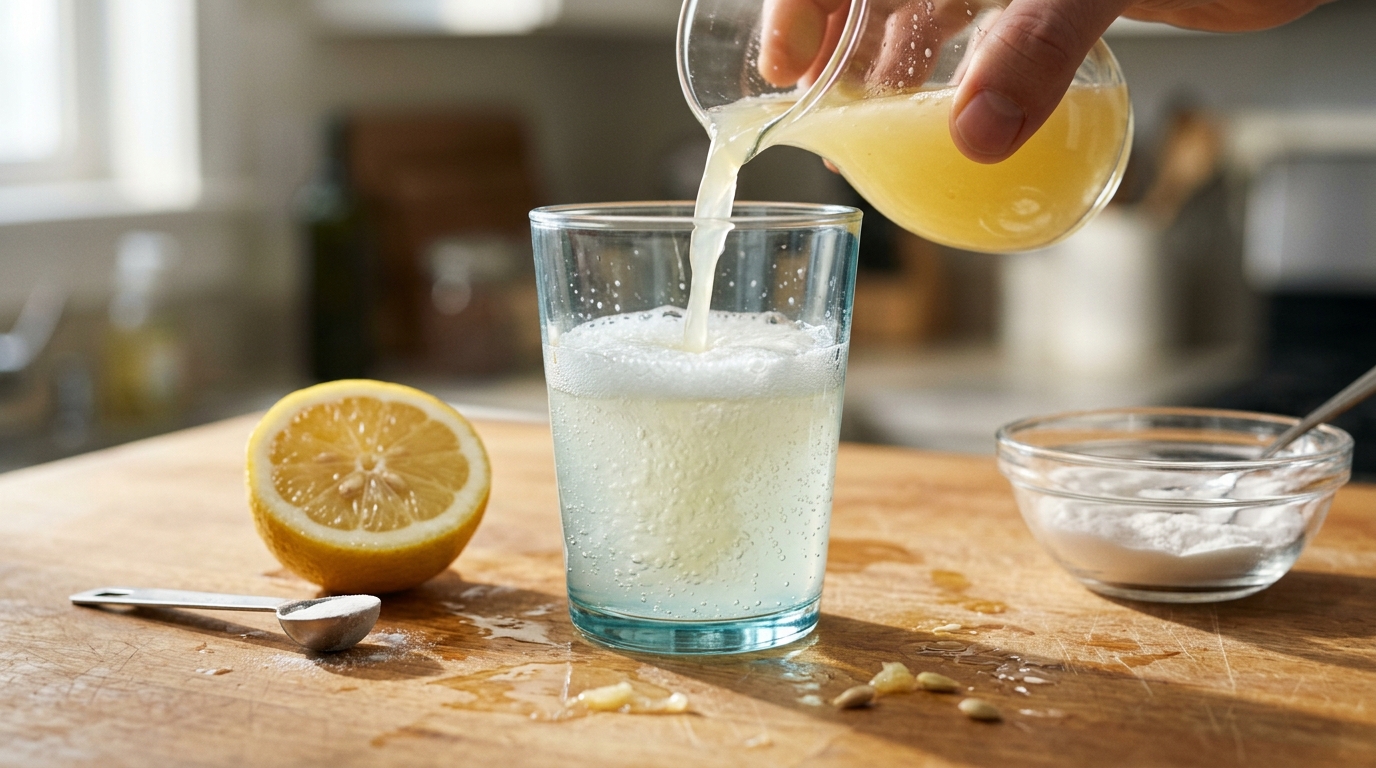 Misturar bicarbonato de sódio com suco de limão: para que serve e por que recomendam fazer