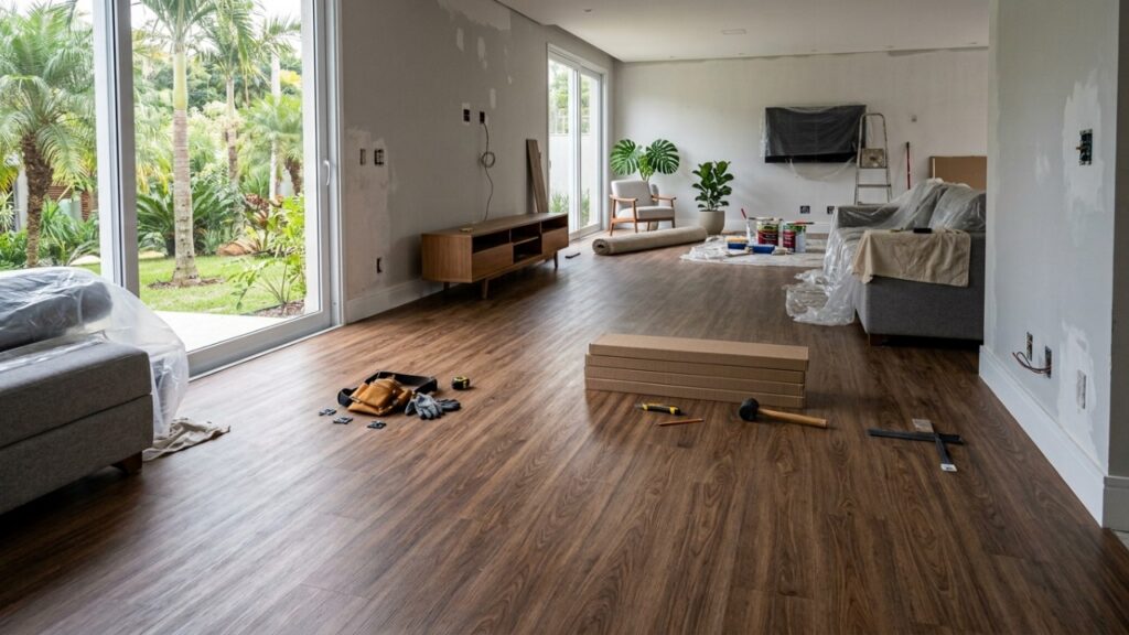 Adeus, piso laminado: muita gente está trocando o revestimento tradicional por uma opção considerada mais resistente e durável