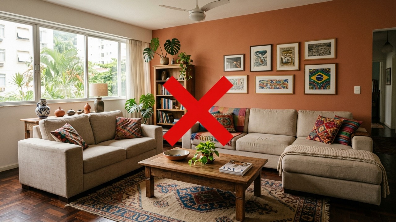 Adeus, sofá de canto em L: novo formato curvo virou tendência por deixar a sala mais moderna, leve e visualmente maior