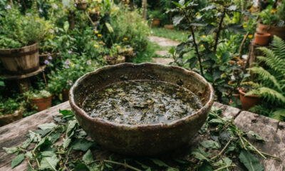 Macerado de folhas de jurubeba na adubação: como a infusão amarga recupera o solo exausto fornecendo micronutrientes essenciais às plantas