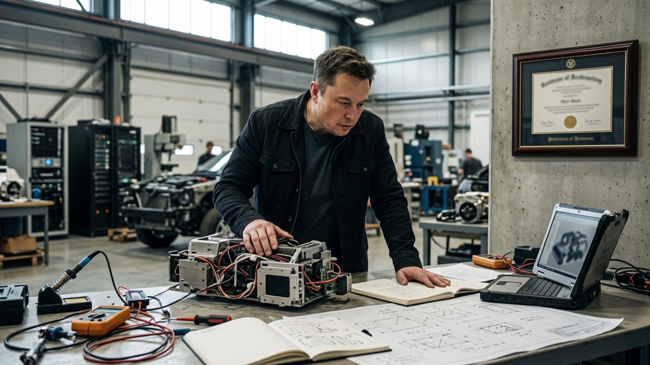 Frase do dia de Elon Musk: “Não confunda escolaridade com educação. Eu não estudei em Harvard, mas as pessoas que trabalham para mim estudaram.” Uma reflexão sobre por que diploma e aprendizado não significam exatamente a mesma coisa