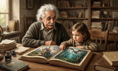Albert Einstein, cientista: “Se você quer que as crianças sejam inteligentes, leia contos de fadas; se quer que sejam ainda mais inteligentes, leia mais contos de fadas.” Uma reflexão sobre o poder da imaginação