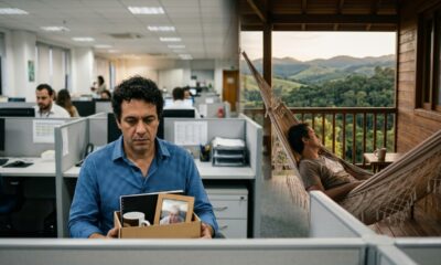 Ele perdeu o emprego e encontrou um jeito incomum de ganhar