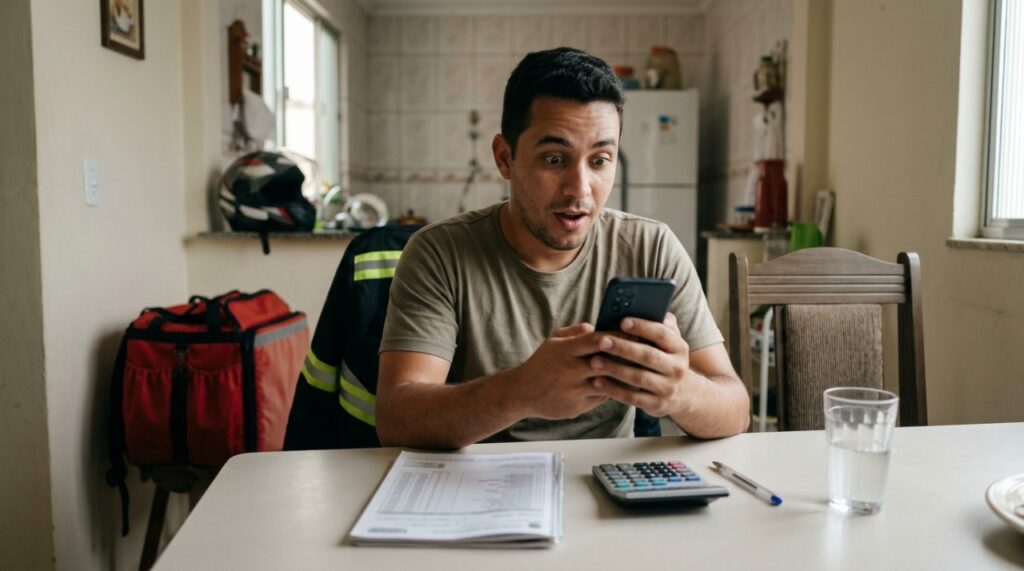 Motoboy usa o 13º para quitar a moto financiada em 48x e descobre quanto economiza de juros ao antecipar parcelas, um direito garantido pelo Código de Defesa do Consumidor