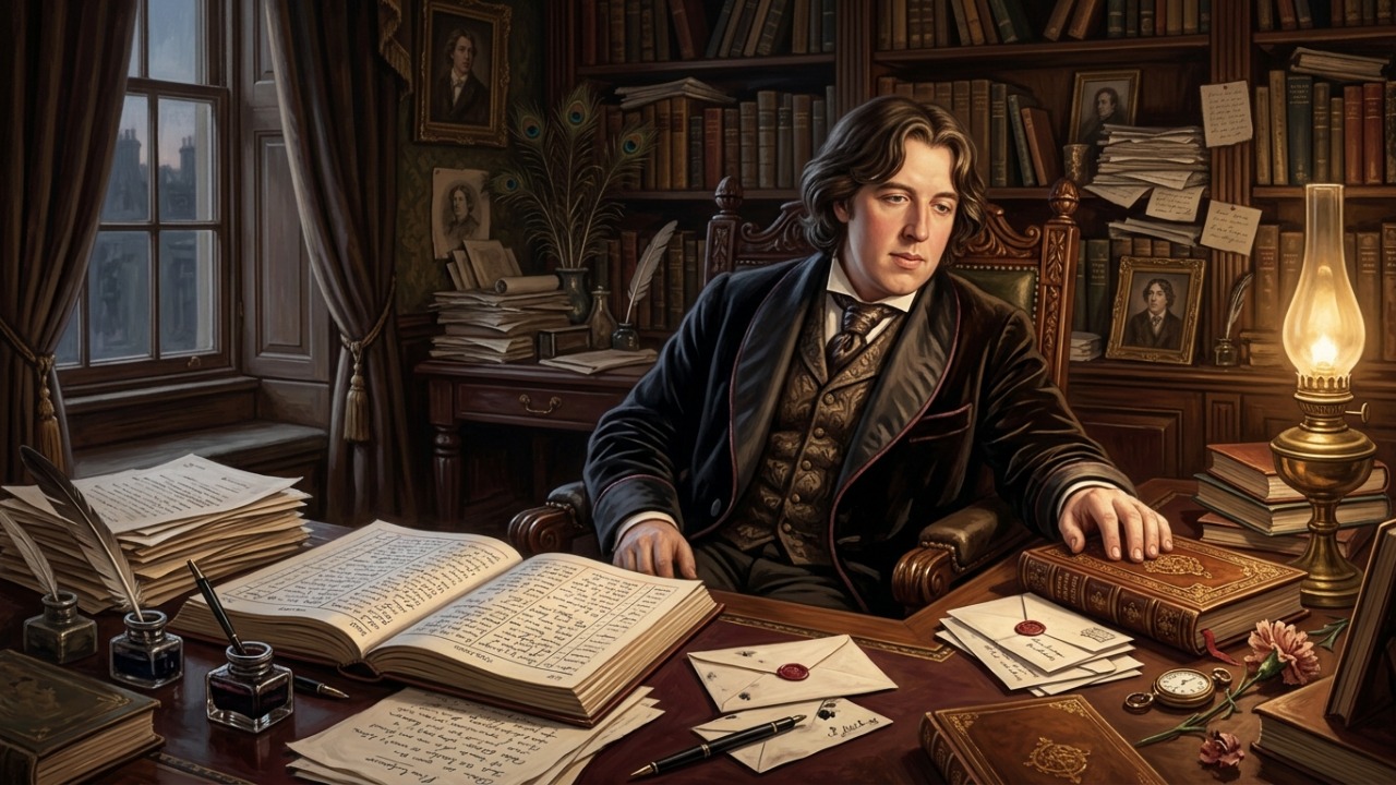 Oscar Wilde sobre viver de verdade: "Viver é a coisa mais rara do mundo. A maioria das pessoas apenas existe." Uma reflexão sobre por que passar pelos dias no automático não é o mesmo que aproveitar a própria vida