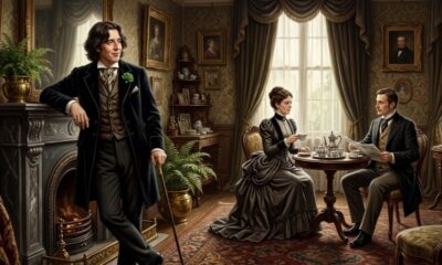 Oscar Wilde, escritor irlandês, sobre o amor: “Um homem pode viver feliz com qualquer mulher, desde que não a ame” uma reflexão irônica sobre paixão, felicidade e as contradições dos relacionamentos