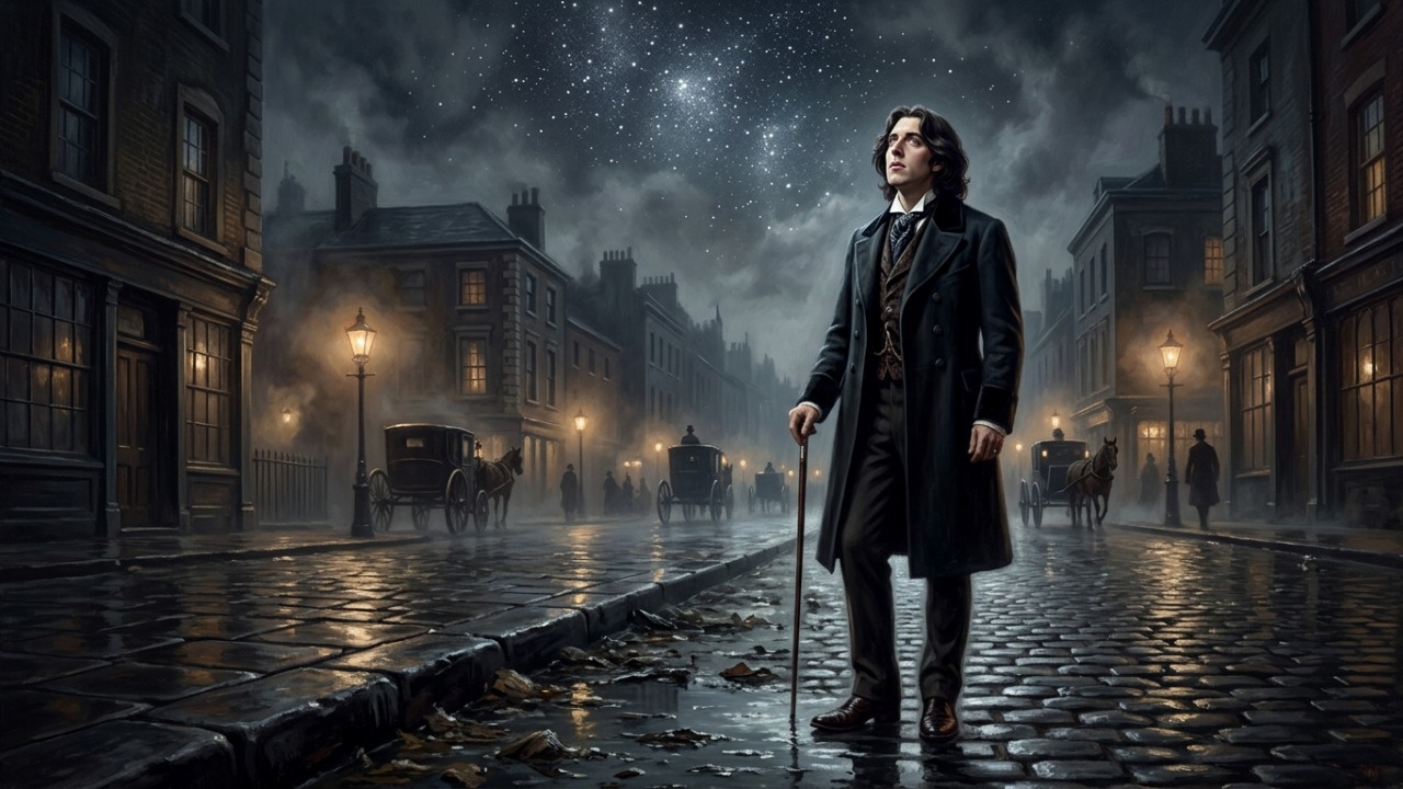 Oscar Wilde sobre esperança: “Estamos todos na sarjeta, mas alguns de nós olham para as estrelas.” Uma reflexão sobre continuar enxergando possibilidades mesmo quando a vida atravessa seus momentos mais difíceis