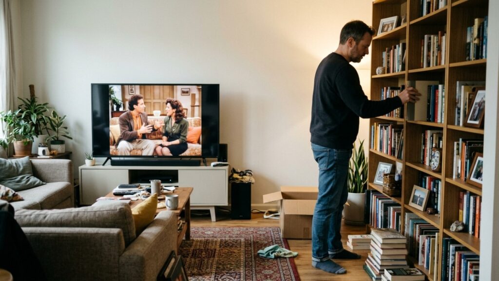 A psicologia diz que deixar a televisão ligada sem assistir pode estar relacionado à busca por estímulos familiares, ao desconforto com o silêncio e ao desejo de sentir que existe alguma presença no ambiente