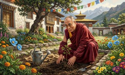 Dalai Lama sobre felicidade: “A felicidade não é algo pronto. Ela vem das suas próprias ações.” Uma reflexão sobre por que esperar a vida perfeita pode fazer a gente adiar a felicidade por tempo demais