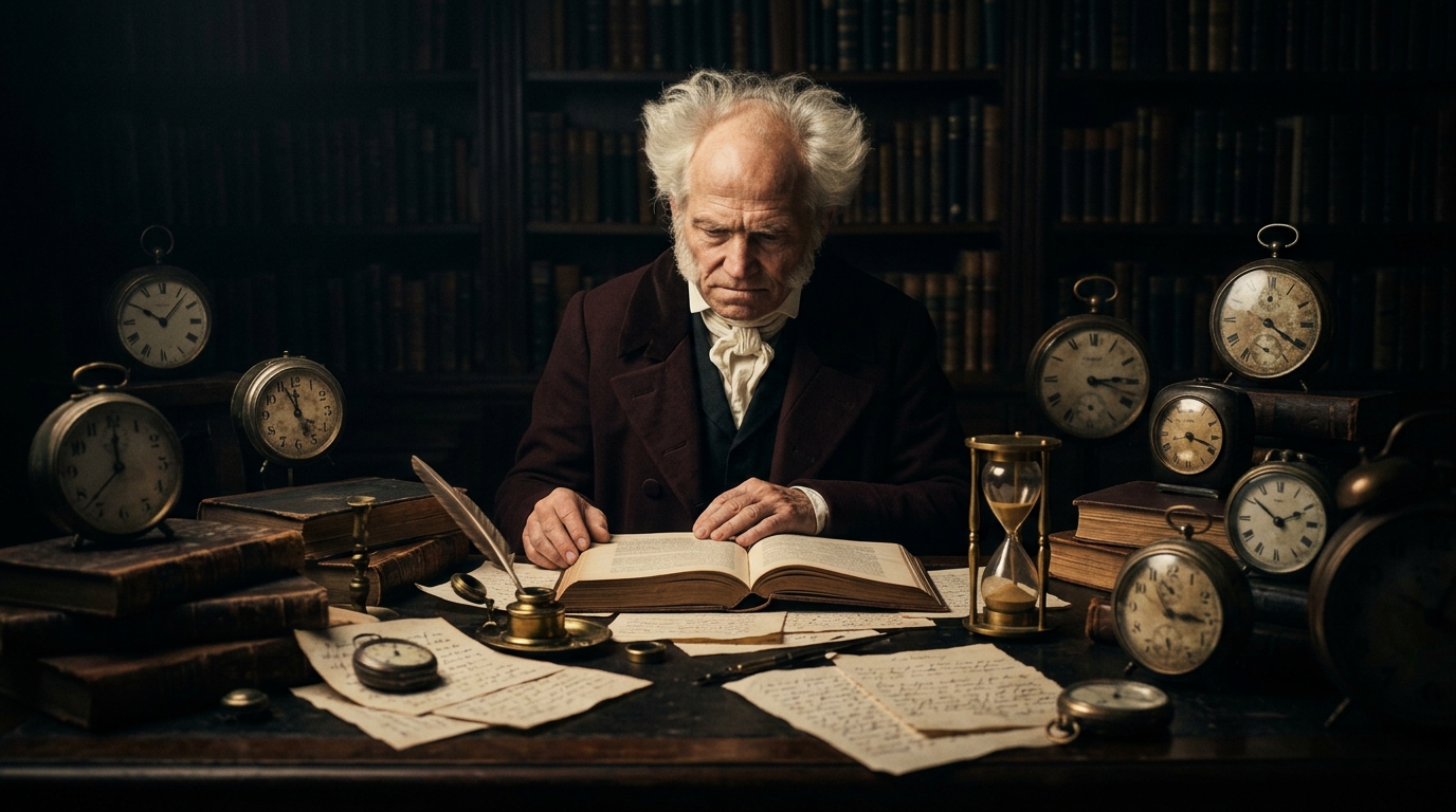 Arthur Schopenhauer, filósofo alemão: “O homem comum se preocupa com como passar o tempo; o homem inteligente, com como usá-lo”