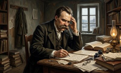 Friedrich Nietzsche sobre felicidade: “Os homens mais fortes encontram sua felicidade onde outros encontrariam sua destruição.” Uma reflexão sobre por que a verdadeira força pode aparecer justamente nos momentos mais difíceis