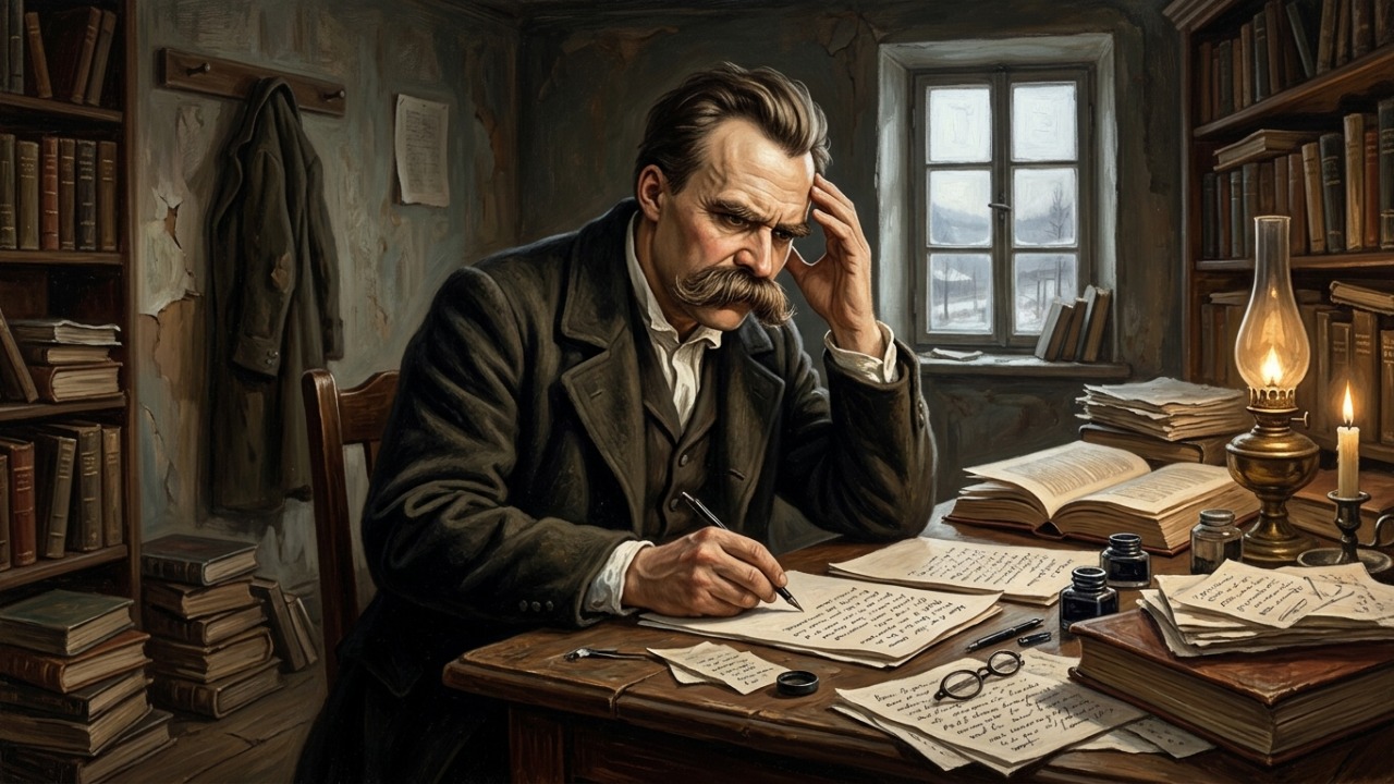 Friedrich Nietzsche sobre felicidade: “Os homens mais fortes encontram sua felicidade onde outros encontrariam sua destruição.” Uma reflexão sobre por que a verdadeira força pode aparecer justamente nos momentos mais difíceis