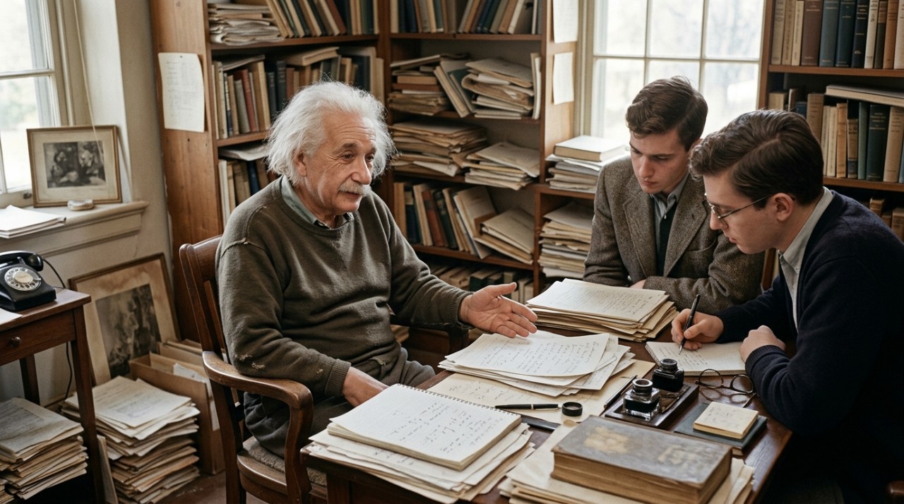 Albert Einstein, cientista: “Considera-se bem-sucedido aquele que obtém da vida mais do que aporta; mas um homem de valor dará mais do que recebe.”