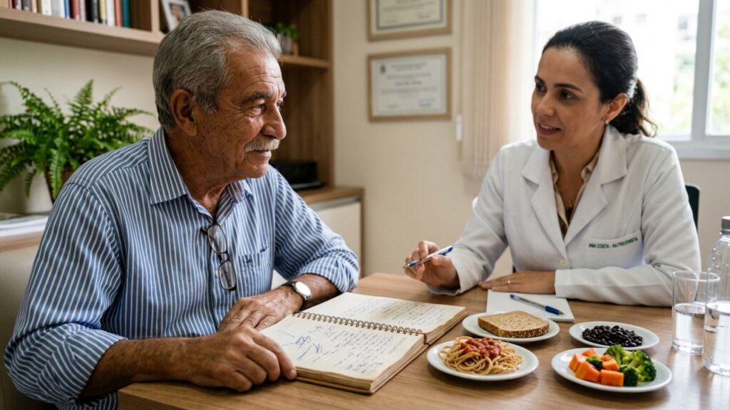 Especialistas explicam: “Depois dos 60, o inchaço após comer pão ou macarrão pode não estar ligado ao glúten, mas aos fructanos e ao funcionamento mais lento do intestino”