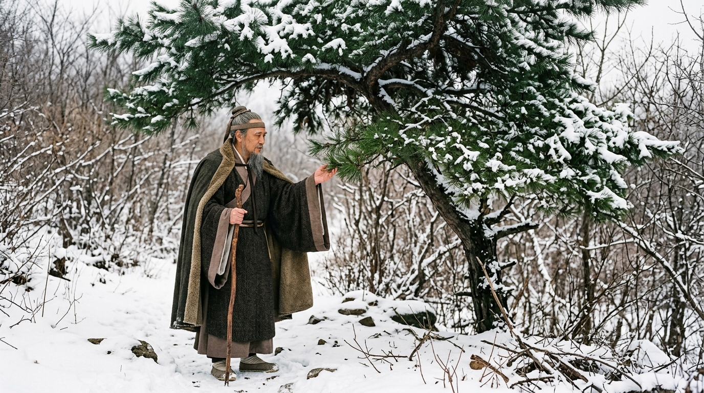 Confúcio sempre entendeu isso claramente: "Só quando chega o frio do inverno é que percebemos que o pinheiro e o cipreste são os últimos a perder as folhas."