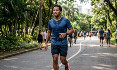Especialistas em atividade física afirmam: “O suor pode indicar que o corpo chegou a um nível de esforço capaz de contribuir para melhorar o condicionamento físico”