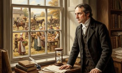 Frase de William Godwin sobre o trabalho: “Meia hora de trabalho por dia seria suficiente para atender às necessidades de todos.” Uma lição sobre cooperação, igualdade e liberdade