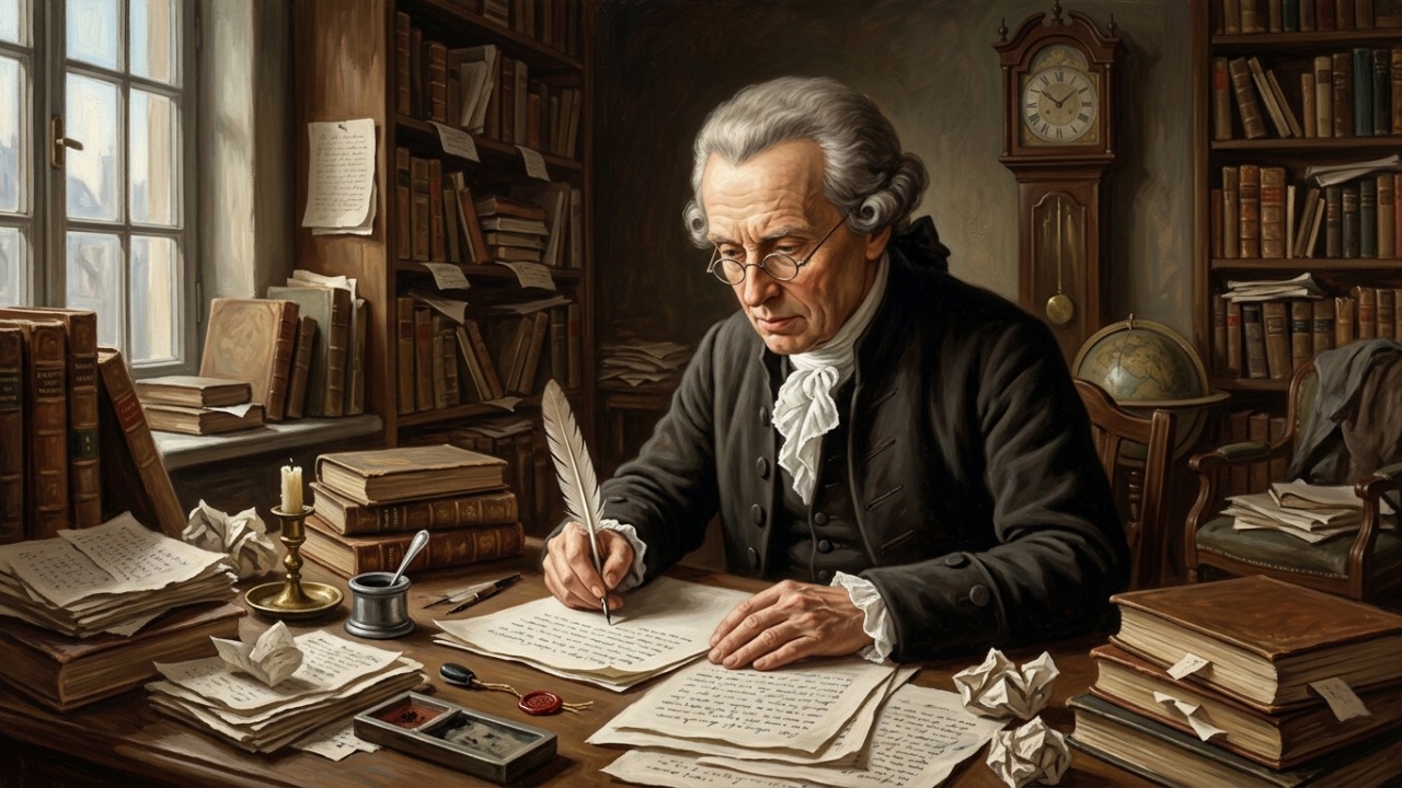 Immanuel Kant sobre tempo e propósito: “Quanto mais ocupados estamos, mais intensamente sentimos que estamos vivos.” Uma reflexão sobre por que atividades com sentido podem tornar a experiência do presente mais intensa