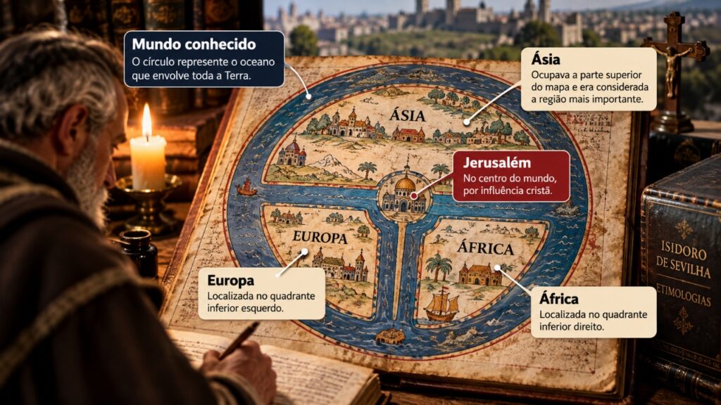 O antigo mapa medieval que representava o mundo de uma maneira surpreendente e o que seus desenhos revelam sobre os conhecimentos geográficos de seus criadores