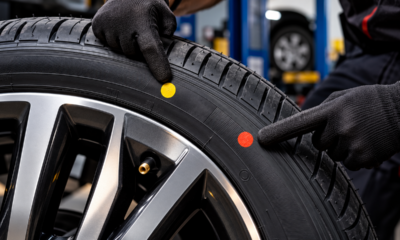 Antes de trocar os pneus do carro, conheça o significado dos pontos amarelos e vermelhos na borracha e descubra por que esse detalhe costuma passar despercebido até por muitos motoristas