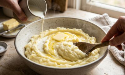 Chefs de cozinha explicam: "Para o purê ficar cremoso, não bata a batata no liquidificador, amasse ainda quente para evitar textura grudenta"
