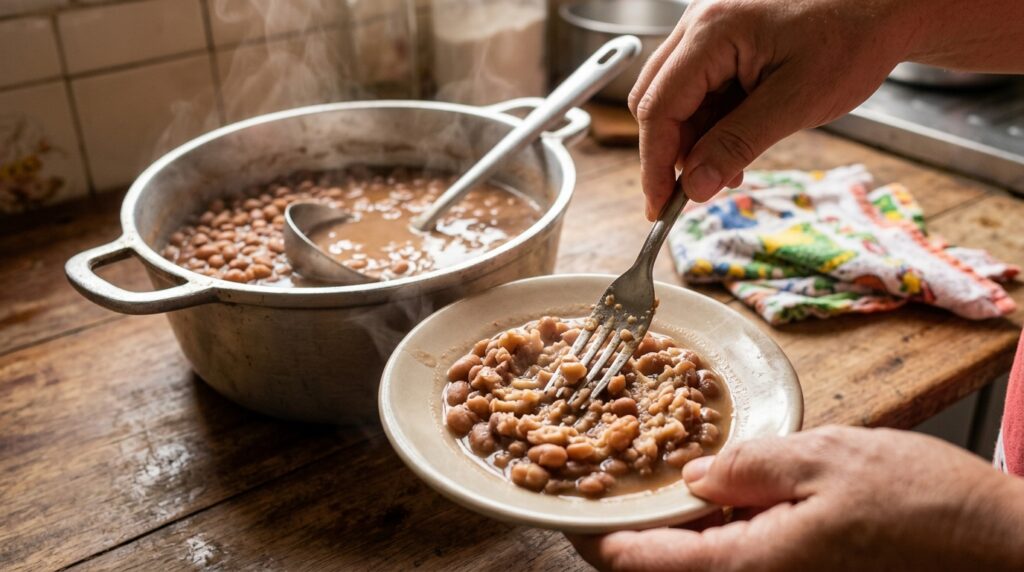 Você cozinha feijão do jeito errado: o hábito de colocar tempero e ingredientes na hora errada pode alterar o tempo de cozimento, e alguns cuidados simples ajudam a conseguir grãos macios sem deixá-los desmanchar