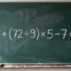 4² + (72 ÷ 9) × 5 − 7 desafia sua memória escolar: a conta só parece complicada para quem não sabe por onde começar
