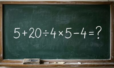 A expressão 5 + 20 ÷ 4 × 5 − 4 parece fácil demais, mas um pequeno detalhe na ordem das operações pode mudar completamente o resultado