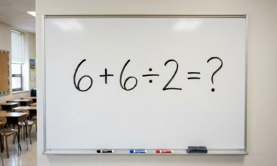 Só os mais atentos acertam de primeira sem usar calculadora: quanto é 6 + 6 ÷ 2?