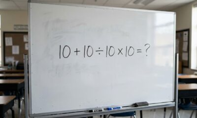 Parece uma conta básica, mas muita gente esquece uma regra: 10 + 10 ÷ 10 × 10