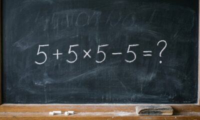 Muitos adultos erram esta conta por causa de um detalhe: 5 + 5 × 5 − 5