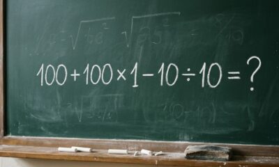 Resolva 100+ 100 × 1 − 10 ÷ 10 sem calculadora: a maioria dos adultos erra no segundo passo porque esquece uma regra aprendida na escola