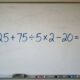 Quanto é 125 + 75 ÷ 5 × 2 − 20? A conta parece fácil até você perceber que multiplicar primeiro nem sempre é a escolha certa