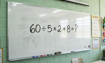 Só os mais atentos resolvem 60 ÷ 5 × 2 + 8 de cabeça, sem calculadora e sem se confundir