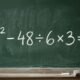 O quadrado do número 6 esconde uma pegadinha que pode confundir adultos na expressão 6² − 48 ÷ 6 × 3