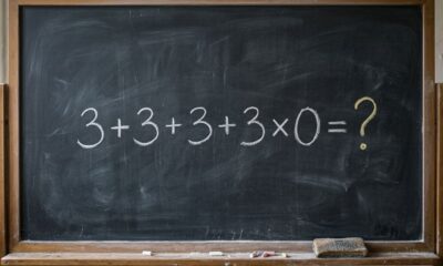 Parece uma conta básica, mas muita gente esquece uma regra: 3 + 3 + 3 +3 × 0