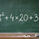 O desafio matemático que parece impossível de errar: quanto vale −8² + 4 × 20 + 3 sem usar calculadora?