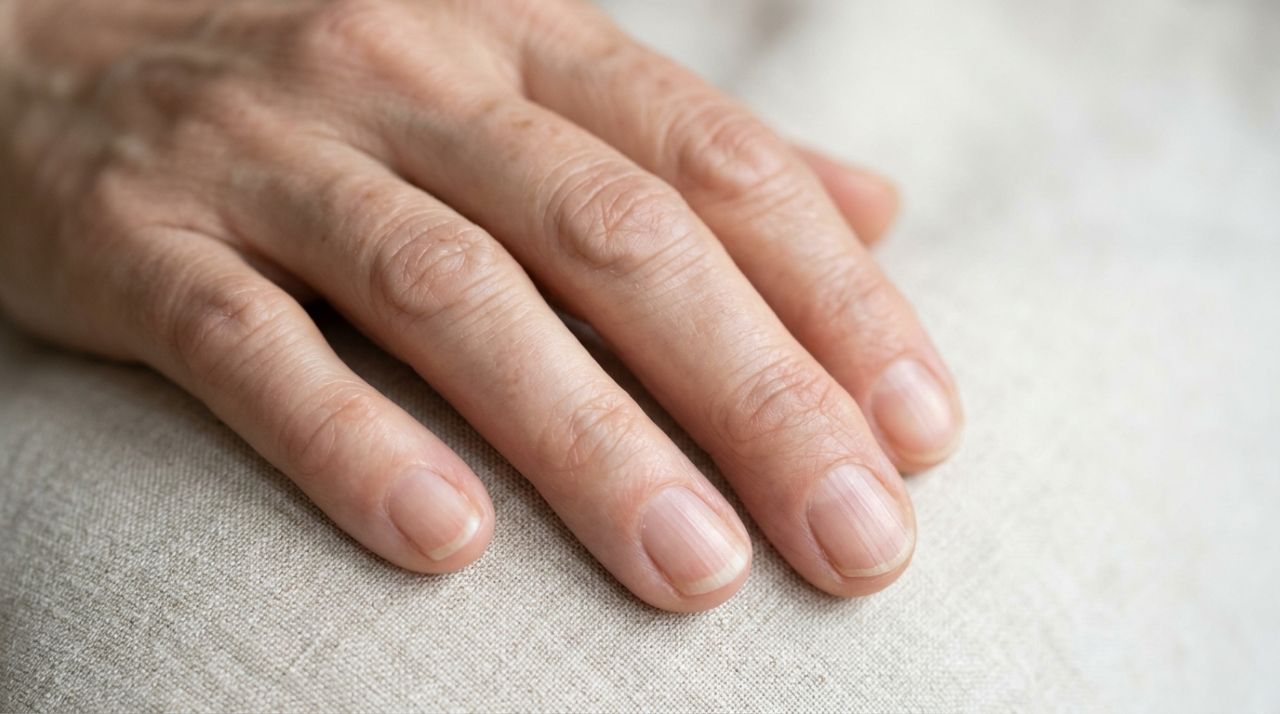 Dermatologistas explicam: se as unhas apresentam pequenas linhas verticais depois dos 60, pode não ser necessariamente falta de vitaminas, mas uma mudança natural com a idade, embora alterações repentinas mereçam avaliação