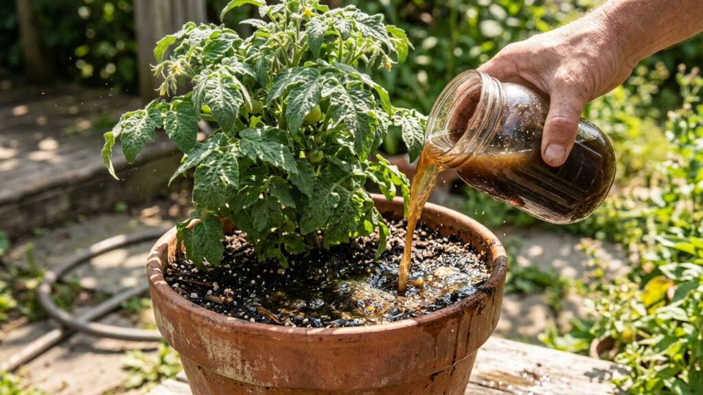 Misturar esse ingrediente simples na água de rega no verão dá um shot imediato de nutrientes que protege as plantas do calor