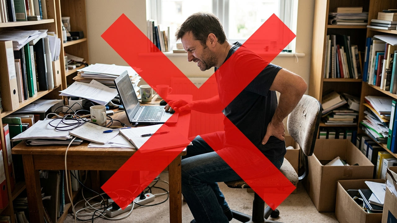 Adeus dores nas costas no home office: a nova mesa com ajuste elétrico de altura para alternar o trabalho em pé ou sentado com conforto
