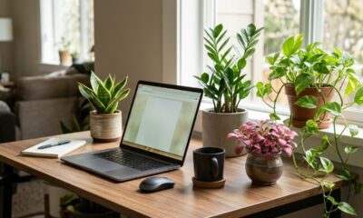 Adeus cansaço visual no trabalho: como criar um microclima com plantas na mesa para renovar o oxigênio e aumentar o foco diário