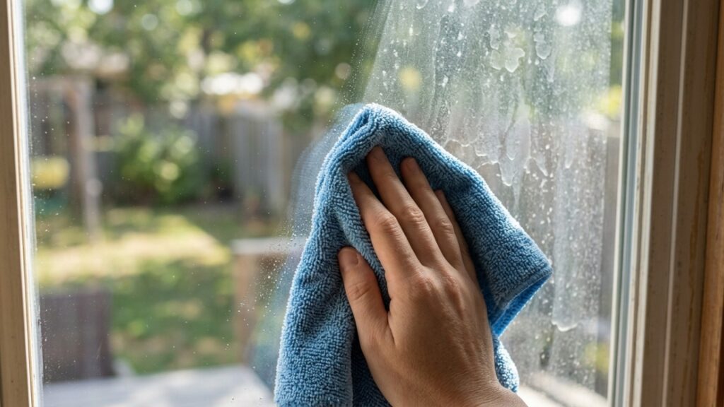 Especialistas em limpeza explicam como remover manchas de água dura do vidro sem esfregar por muito tempo e por que o vinagre branco costuma funcionar tão bem