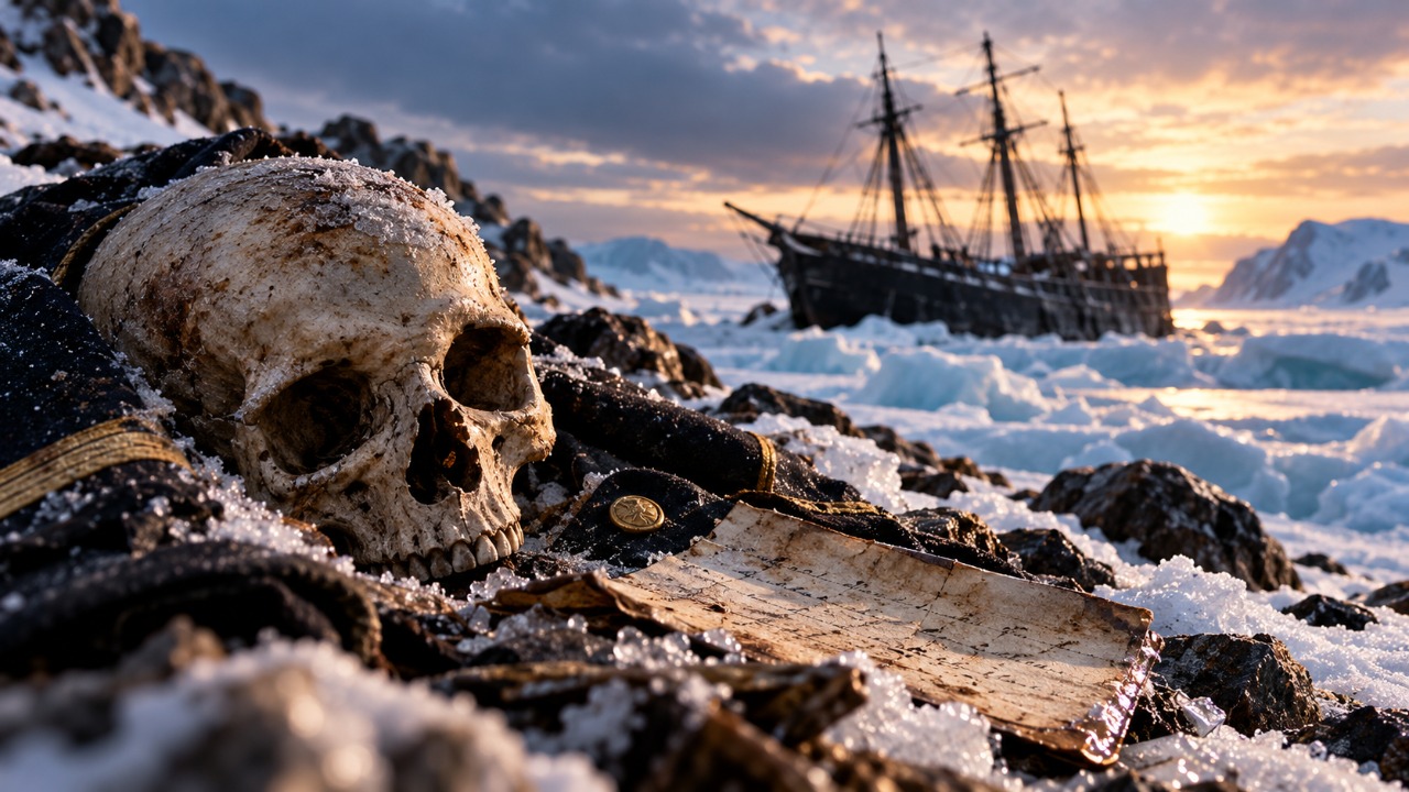 Após 181 anos, análise de DNA identifica marinheiro desaparecido na expedição de Franklin e ajuda a esclarecer o que aconteceu com a tripulação perdida no Ártico