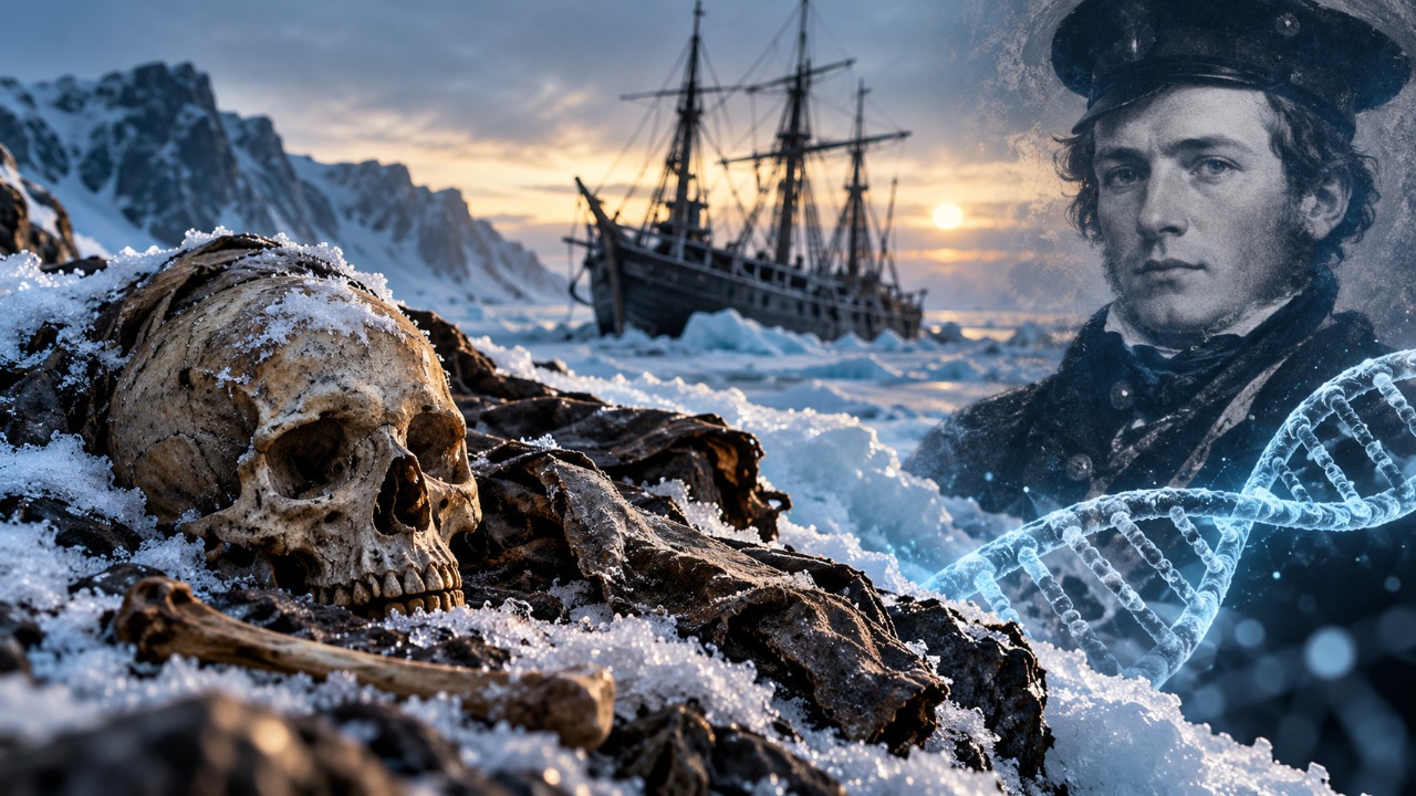 Após 167 anos de mistério, DNA identifica marinheiro desaparecido em uma das expedições mais intrigantes do Ártico