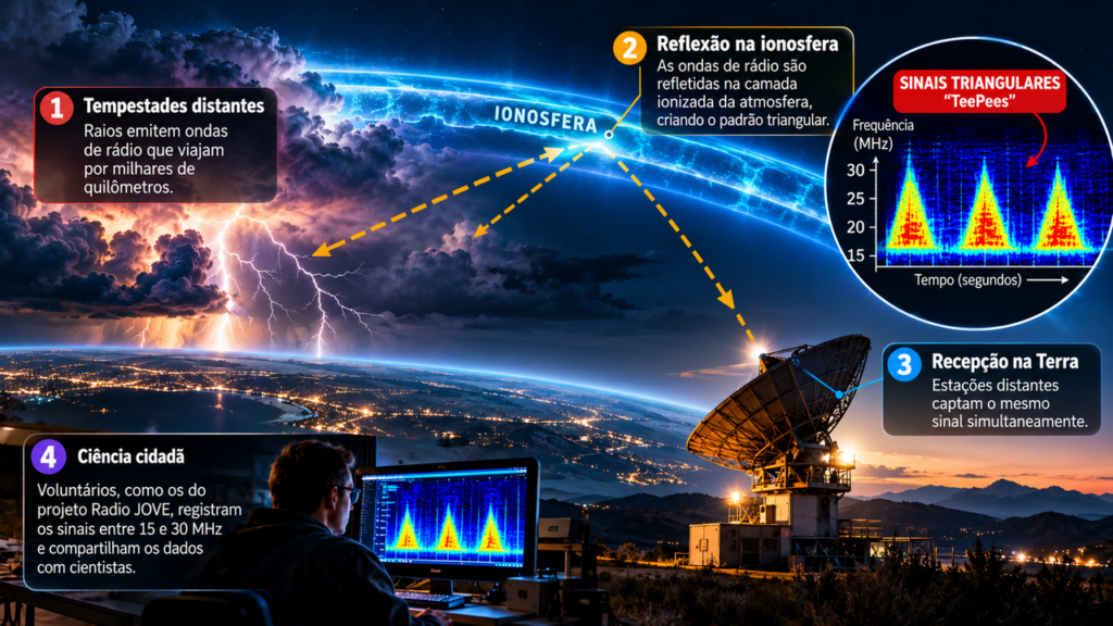 Começou com uma luz triangular estranha vinda do espaço. Agora o físico descobriu algo que ninguém tinha visto antes