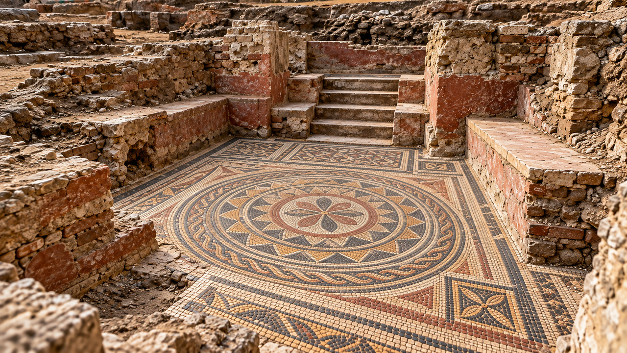 Arqueólogos encontram tumba de 2.000 anos intacta sob uma antiga estrada e descoberta revela objetos preservados que ajudam a reconstruir a vida romana
