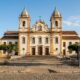 Igreja Matriz de Nossa Senhora Divina Pastora, em Sergipe, representando o feriado municipal de 14 de outubro dedicado à celebração religiosa. - Imagem ilustrativa criada por inteligência artificial