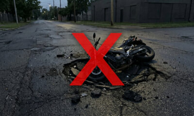 Motociclista cai em buraco não sinalizado na via pública, perde a capacidade de trabalhar e Justiça condena prefeitura a pagar R$ 120 mil